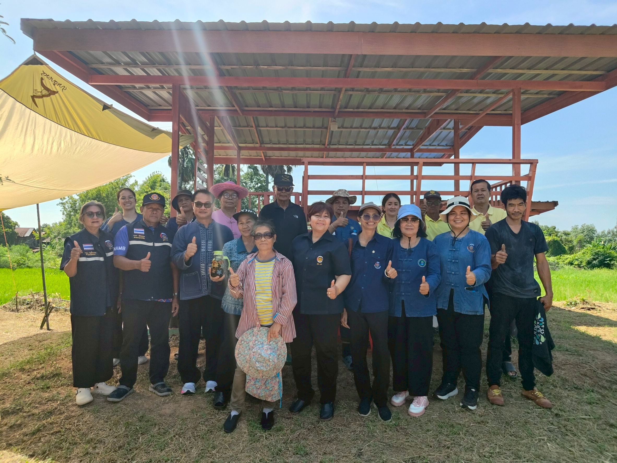 สำนักงานพัฒนาชุมชนอำเภอหนองแซง จัดกิจกรรม “เรียนรู้และแลกเปลี่ยนความรู้หลักปรัชญาเศรษฐกิจพอเพียง ขับเคลื่อนการสร้างความมั่นคงทางอาหาร” และประชาสัมพันธ์โครงการคนละครึ่งพลัส